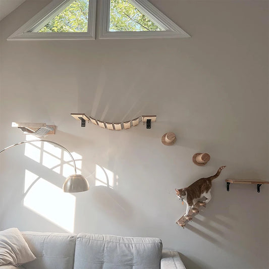 Cat Wall Climbing Shelf Steps Ladder
