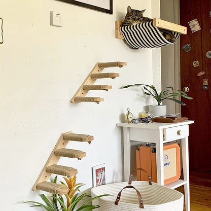 Cat Wall Climbing Shelf Steps Ladder