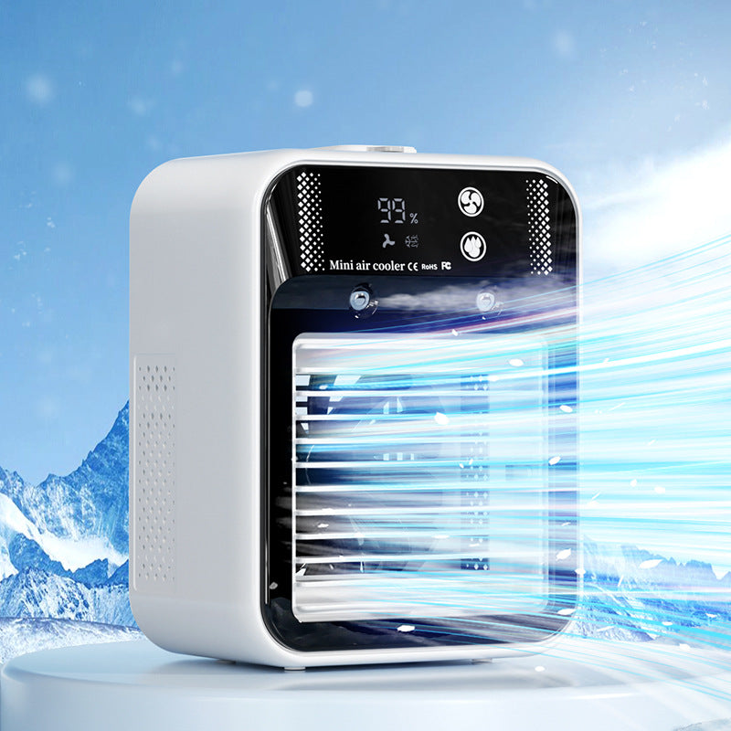 Air Conditioner Air Cooler Fan Water Cooling Fan Air Conditioning for Room Office Portable Air Conditioner Cars